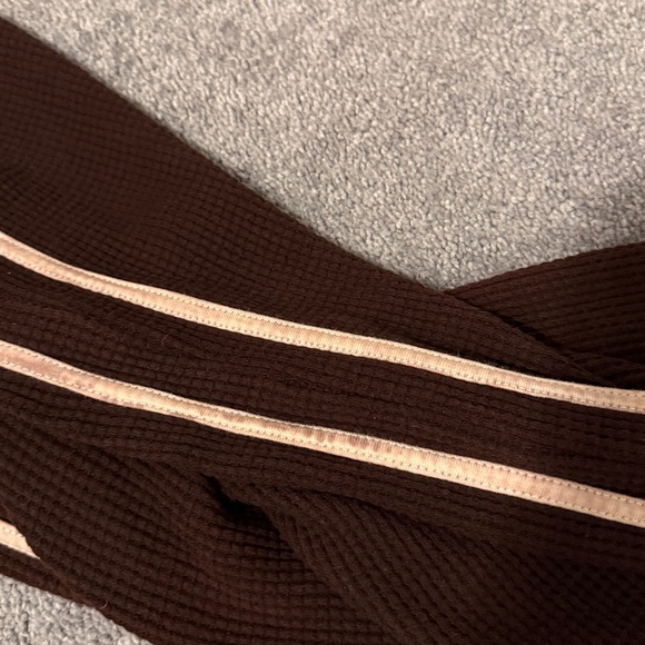 DONNI Thermal Stripe Crop Pants - Picture 5 of 6